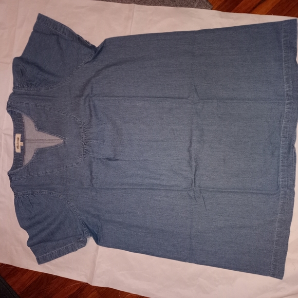 MADEWELL Dress Swing Denim 2X - Picture 7 of 11